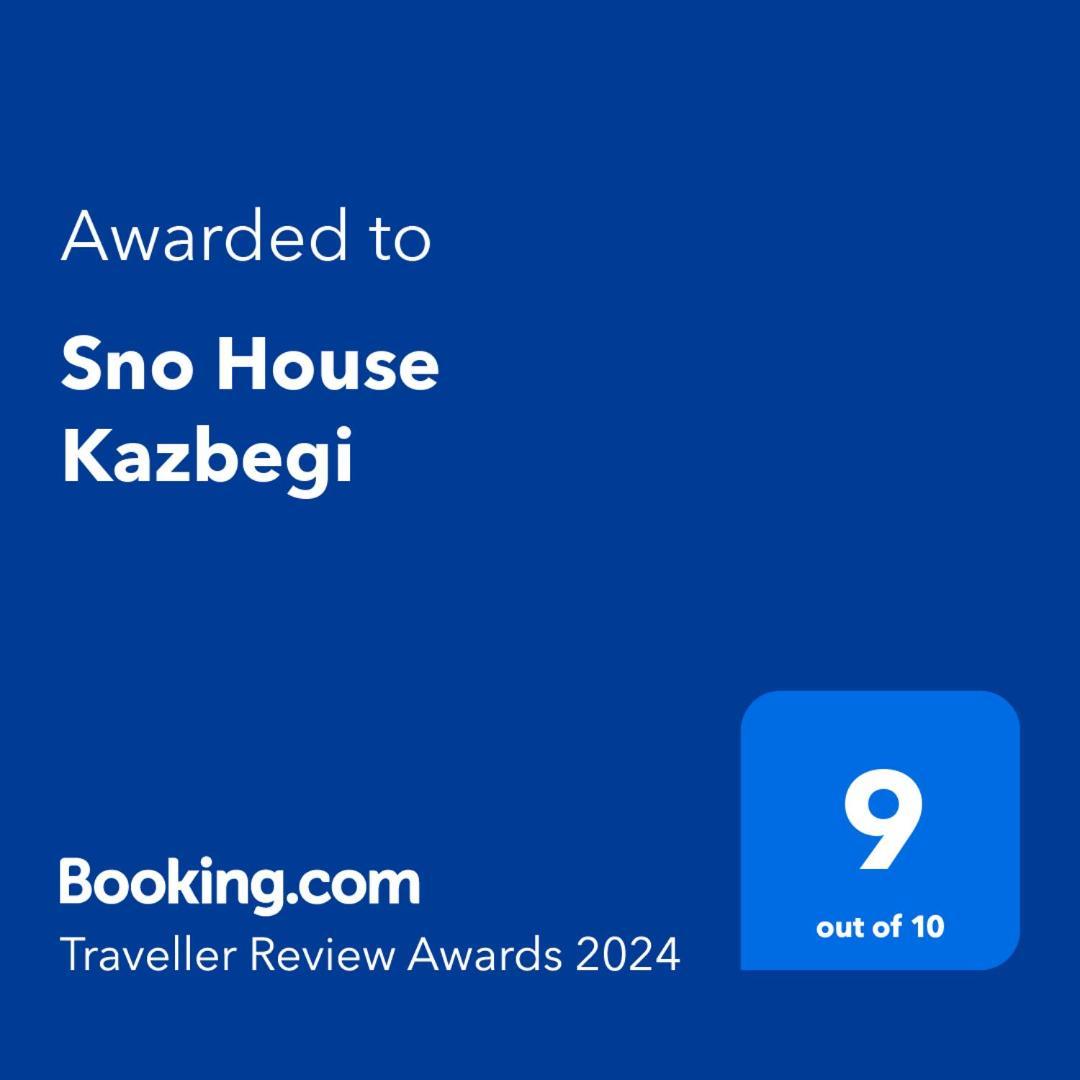 فندق Sno House In Kazbeg المظهر الخارجي الصورة